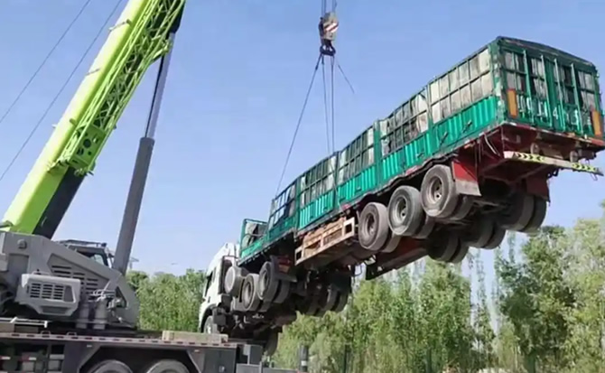 南乐道路脱困救援案例